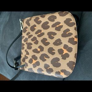 Kate Spade Margaux Leopard Large Crossbody Bag
